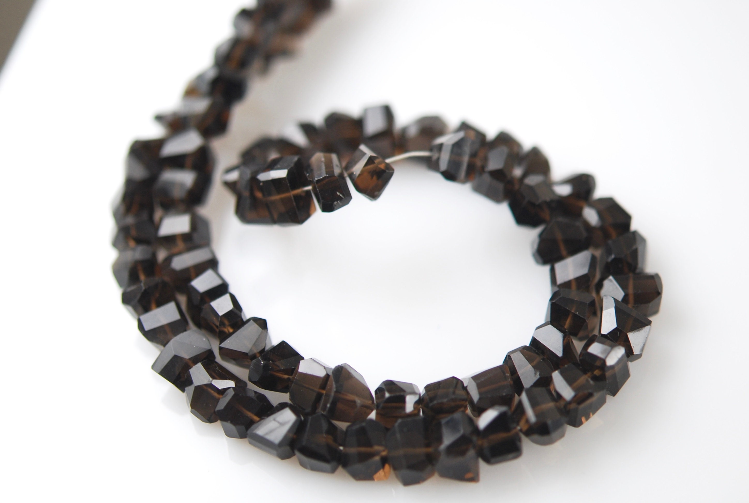 Smokey Topaz Faceted Chips Smokey Topaz Faceted Chips