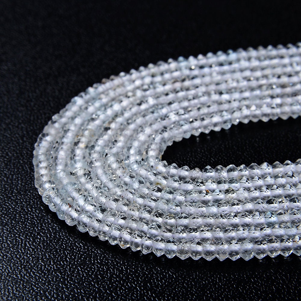 3x2mm Genuine Topaz Gemstone Grade Aaa Bicone Faceted Rondelle Saucer Loose Beads Bulk Lot 1, 2, 6, 12 And 50 (p1) 3x2mm Genuine Topaz Gemstone Grade Aaa Bicone Faceted Rondelle Saucer Loose Beads Bulk Lot 1, 2, 6, 12 And 50 (p1)