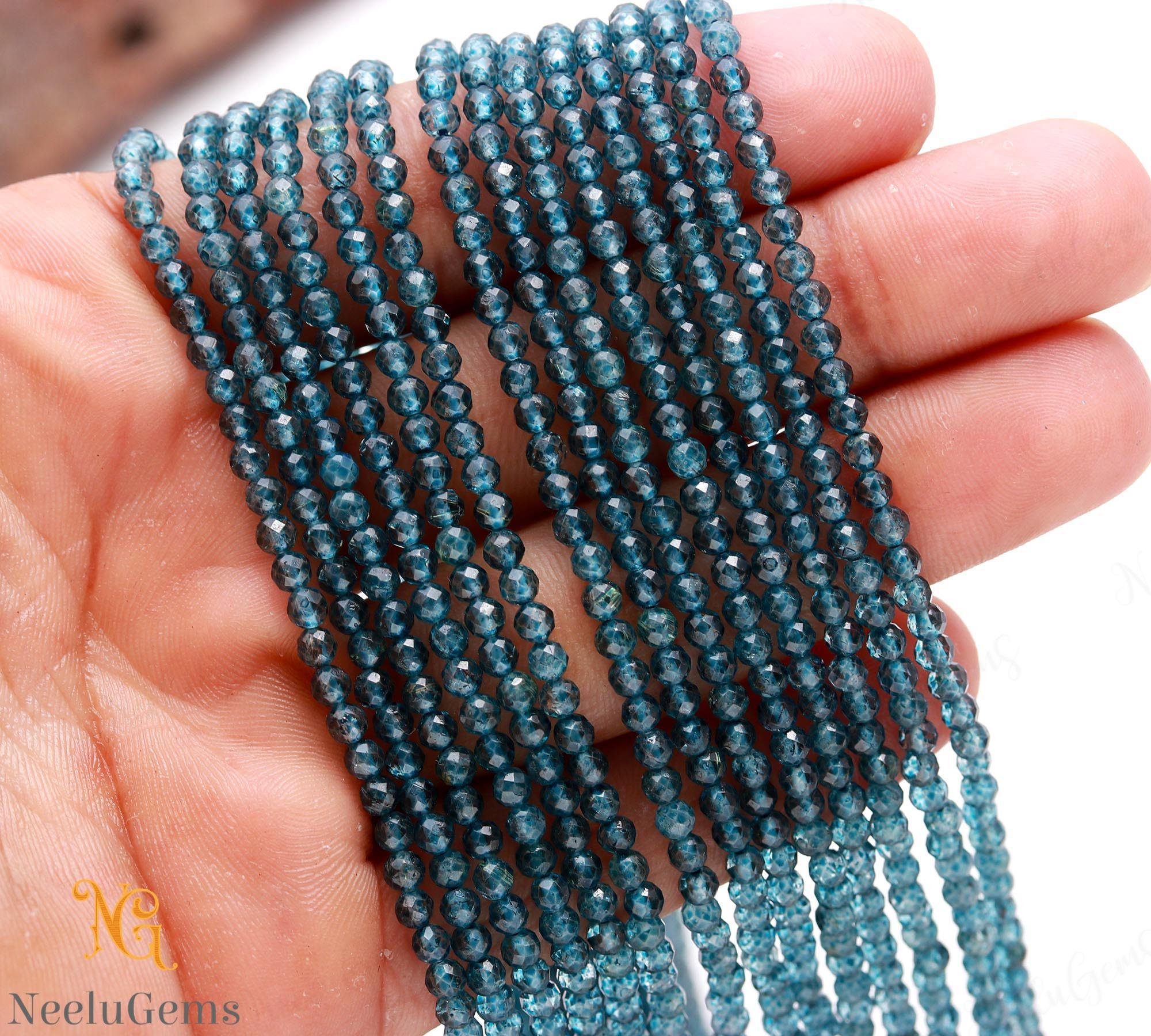 Aaa+ Natural London Blue Topaz Microcut Rondelle Beads, 3.3-3.5 Mm Blue Topaz Tiny Faceted Beads,13" Gemstone Beads For Handmade Jewelry Aaa+ Natural London Blue Topaz Microcut Rondelle Beads, 3.3-3.5 Mm Blue Topaz Tiny Faceted Beads,13" Gemstone Beads For Handmade Jewelry