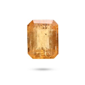 Imperial Topaz Faceted Octagon Loose Gemstone, 11.5x14.5 Mm, Imperial Topaz Octagon Jewelry Making Gemstone, Ring Size Gemstone, 1 Piece