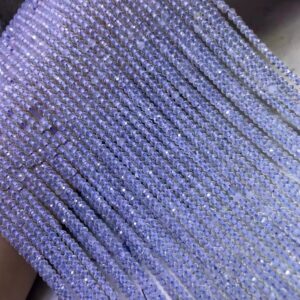 Natural Faceted Topaz Rondelle Spacer Beads,2×3mm Topaz Facete Rondelle Spacer Diy Loose Beads Wholeslae Bulk Supply, 15 Inches One Strand