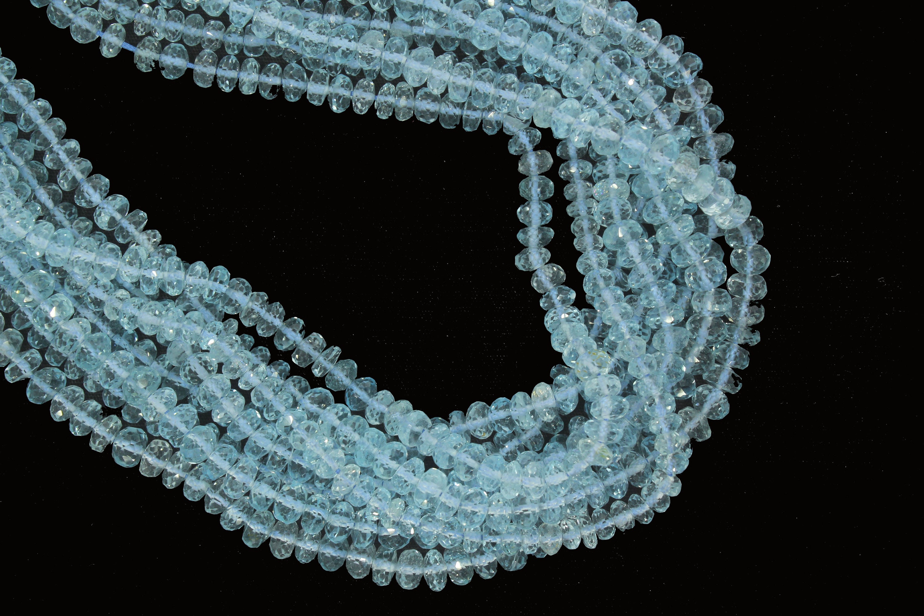 Sky Blue Topaz Faceted Rondelle Beads, 5 Mm To 6 Mm, Blue Topaz Beads, Blue Topaz Handmade Jewelry Making Gemstone, 13 Inch Price Strand Sky Blue Topaz Faceted Rondelle Beads, 5 Mm To 6 Mm, Blue Topaz Beads, Blue Topaz Handmade Jewelry Making Gemstone, 13 Inch Price Strand