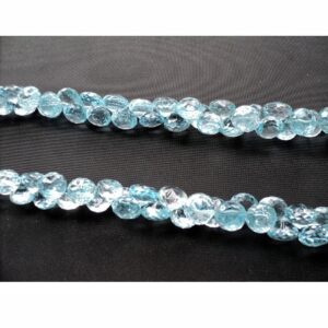 7-8mm Swiss Blue Topaz Beads Faceted Onion Beads, Blue Topaz Faceted Onion Briolettes, Original Topaz For Jewelry (10pcs To 20pcs Option) 7-8mm Swiss Blue Topaz Beads Faceted Onion Beads, Blue Topaz Faceted Onion Briolettes, Original Topaz For Jewelry (10pcs To 20pcs Option)