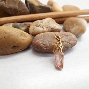 Topaz Pendant Necklace - Natural Topaz Jewelry - Topaz Crystal Necklace for Women - Birthstone Necklace - Topaz Pendant Gold - Gift for her