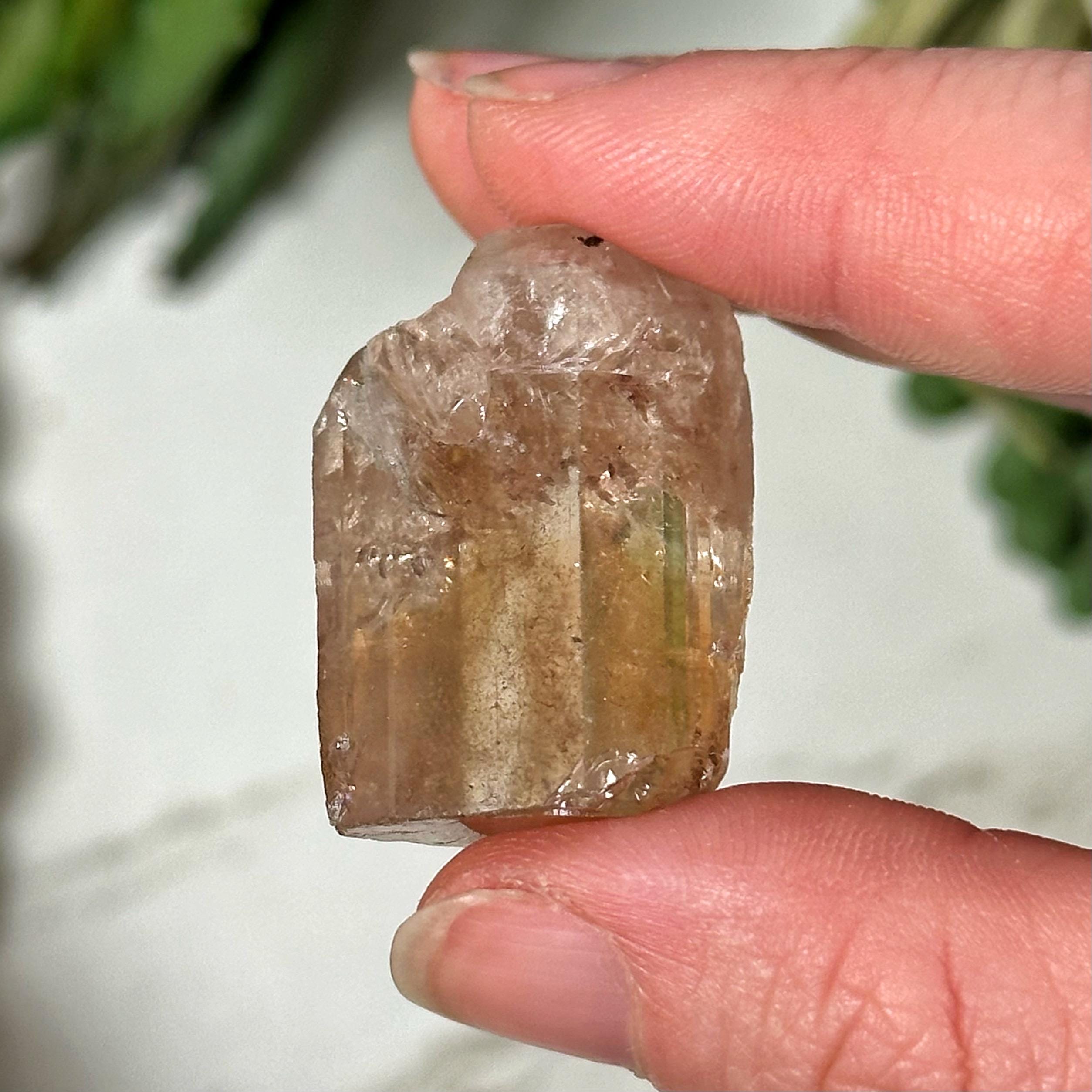Champagne Topaz | 15g | - #8 (raw Brown Crystal Specimen, Sacral Chakra, Healing Stone)