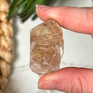 Champagne Topaz | 23g | - #5 (raw Brown Crystal Specimen, Sacral Chakra, Healing Stone)