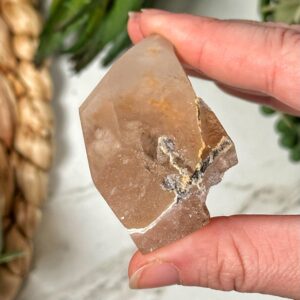 Champagne Topaz | 75g | - #1 (raw Brown Crystal Specimen, Sacral Chakra, Healing Stone)