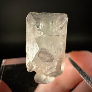 Champagne Topaz Crystal On Albite Matrix | Mineral Specimen