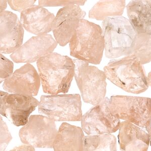 Medium Raw Peach Topaz Pieces, Rough Topaz Uncut, Rough Topaz, Topaz Crystals, December Birthstone, Bulk Raw Gemstones, Ptopaz003