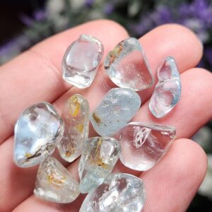 Natural Blue Topaz - Polished Blue Topaz - Topaz Crystal - Natural Topaz Stone - Blue Topaz Specimen - Topaz Gemstones - Blue Topaz Crystal