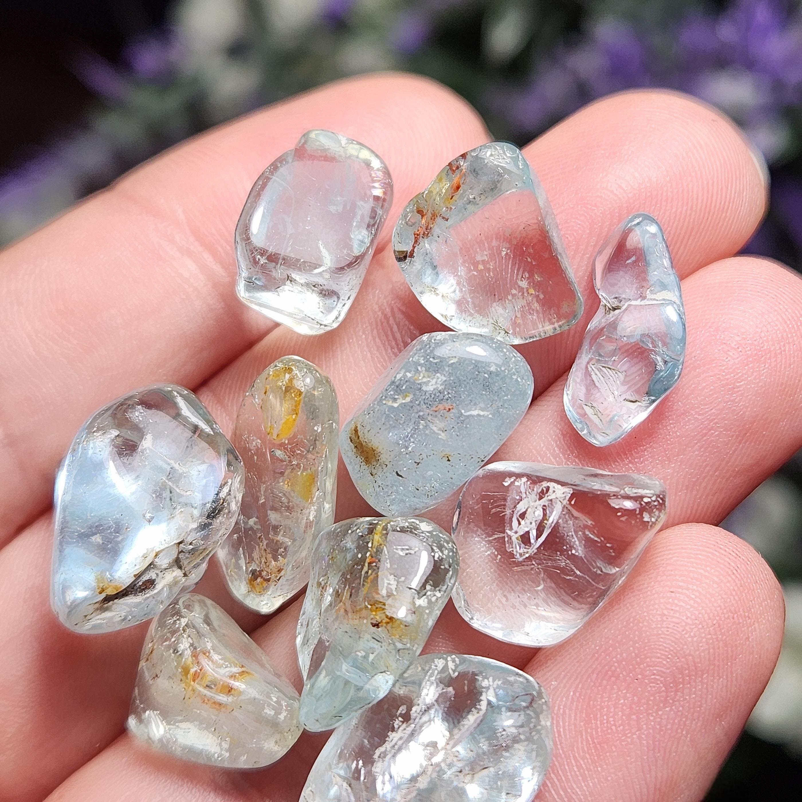Natural Blue Topaz - Polished Blue Topaz - Topaz Crystal - Natural Topaz Stone - Blue Topaz Specimen - Topaz Gemstones - Blue Topaz Crystal
