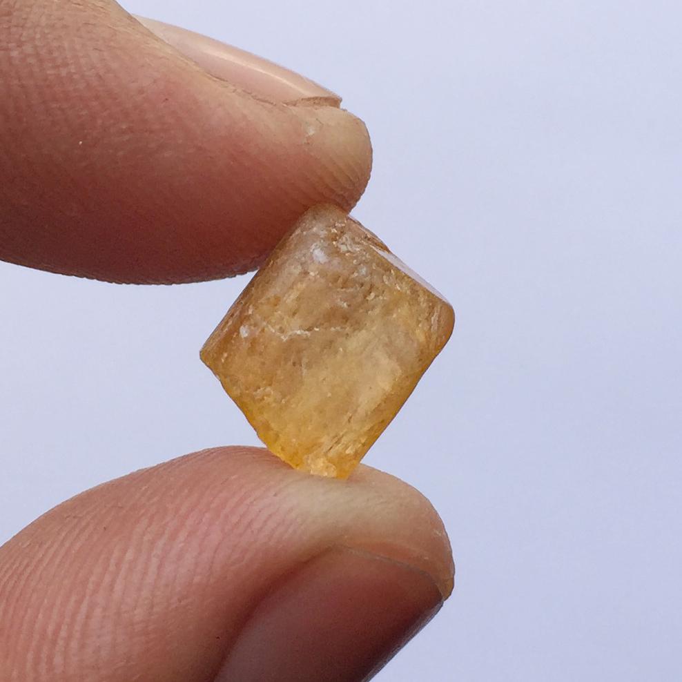 Natural Raw Imperial Topaz Gemstone For Jewelry Making Brazilian Yellow Topaz, Healing Crystal Mineral Specimens, Rough Gemstone