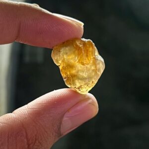 Natural Imperial Topaz Rough Lot | Transparent Gemstone 20-25mm