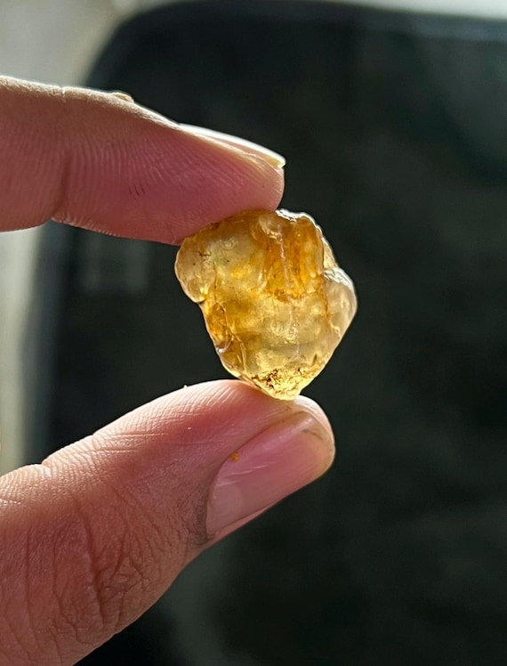 Natural Imperial Topaz Rough Lot | Transparent Gemstone 20-25mm