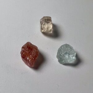 Rough Small Trio topaz Crystal - The Stone for Peace and Protection