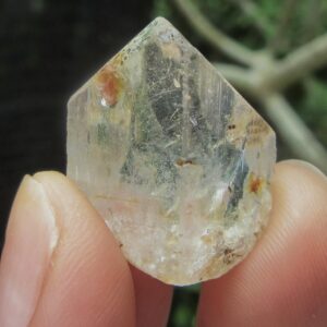 Raw White Topaz Crystal: Natural Terminated Gemstone Piece, 54.60 Crt