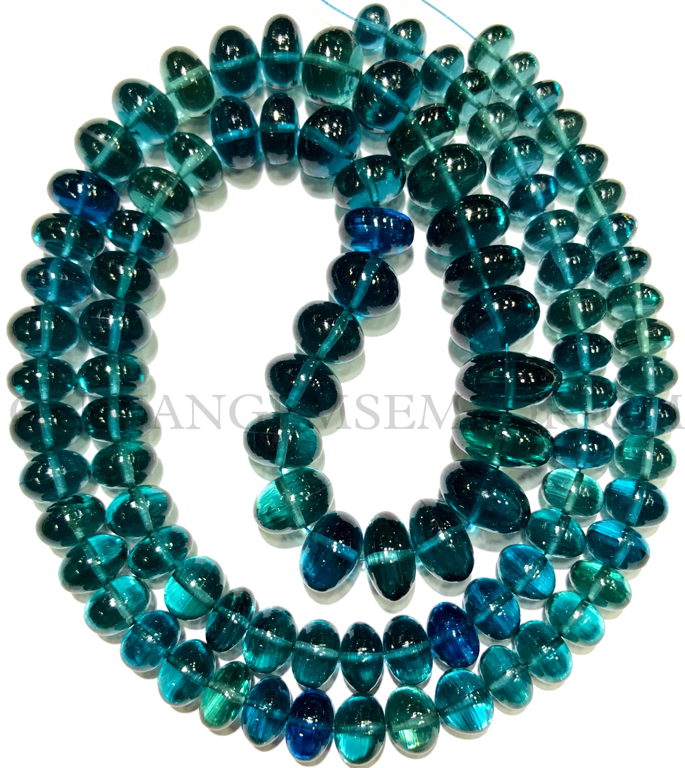 Aaaa+ Rarest~~london Topaz Smooth Rondelle Beads London Blue Topaz Rondelle Smooth London Topaz Gemstone Beads Topaz Beads Hand Polished Gem
