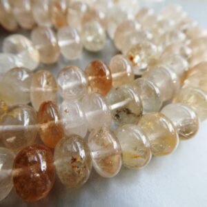 Imperial Topaz Rondelle 9-10mm Beads- 4in Strand Large Gemstone -jewelry Making-craft Gold Natural Beads Imperial Topaz Rondelle 9-10mm Beads- 4in Strand Large Gemstone -jewelry Making-craft Gold Natural Beads