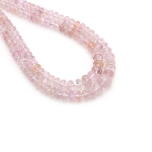 Pink Imperial Topaz Smooth Rondelle Beads, 3 Mm To 8.5 Mm, Imperial Topaz Jewelry Making Beads, 18 Inches Full Strand, Price Per Strand Pink Imperial Topaz Smooth Rondelle Beads, 3 Mm To 8.5 Mm, Imperial Topaz Jewelry Making Beads, 18 Inches Full Strand, Price Per Strand