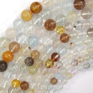 Natural Multicolor Topaz Round Beads Gemstone 15" Strand 6mm 8mm 10mm Natural Multicolor Topaz Round Beads Gemstone 15" Strand 6mm 8mm 10mm