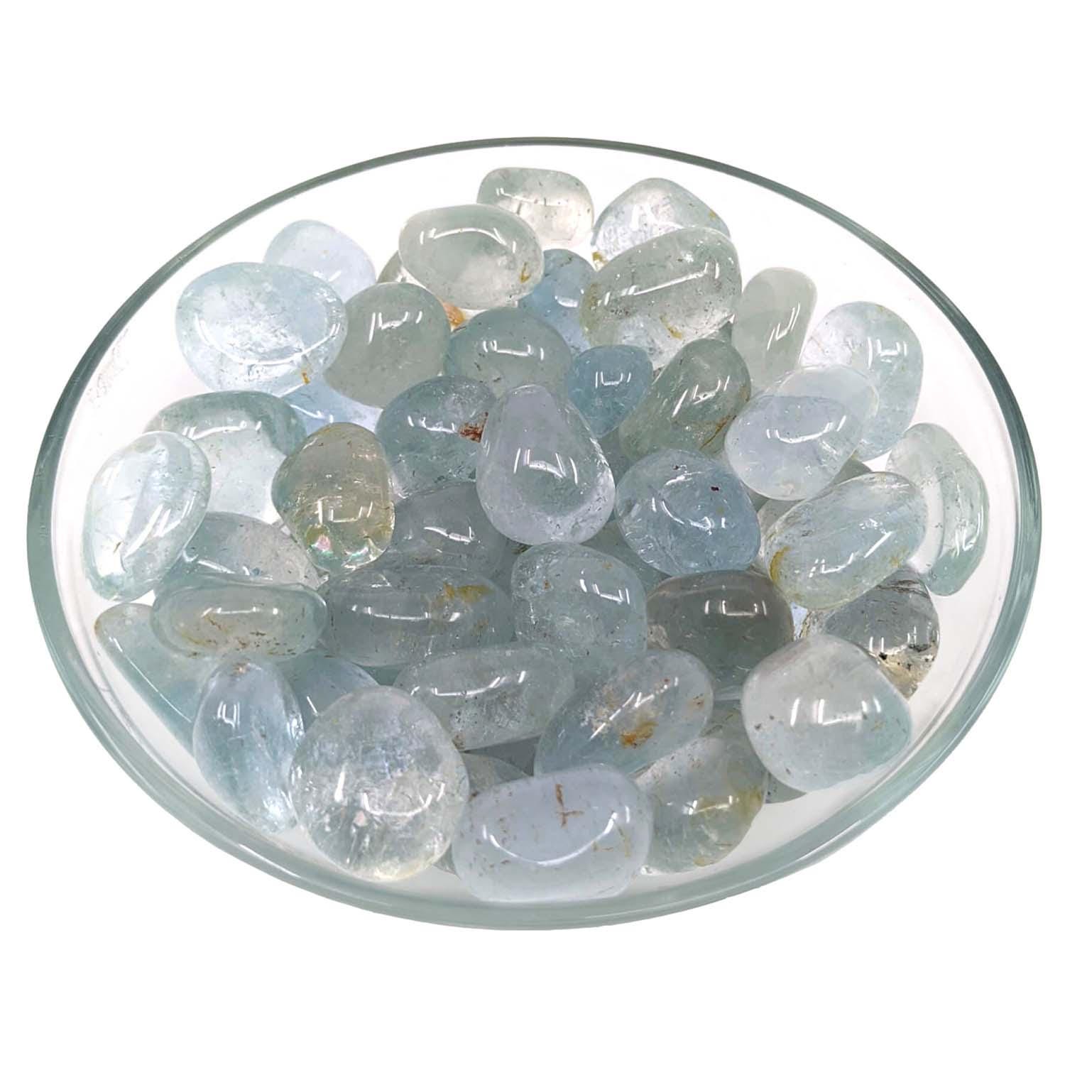 Blue Topaz Tumbled Stone #sk6307