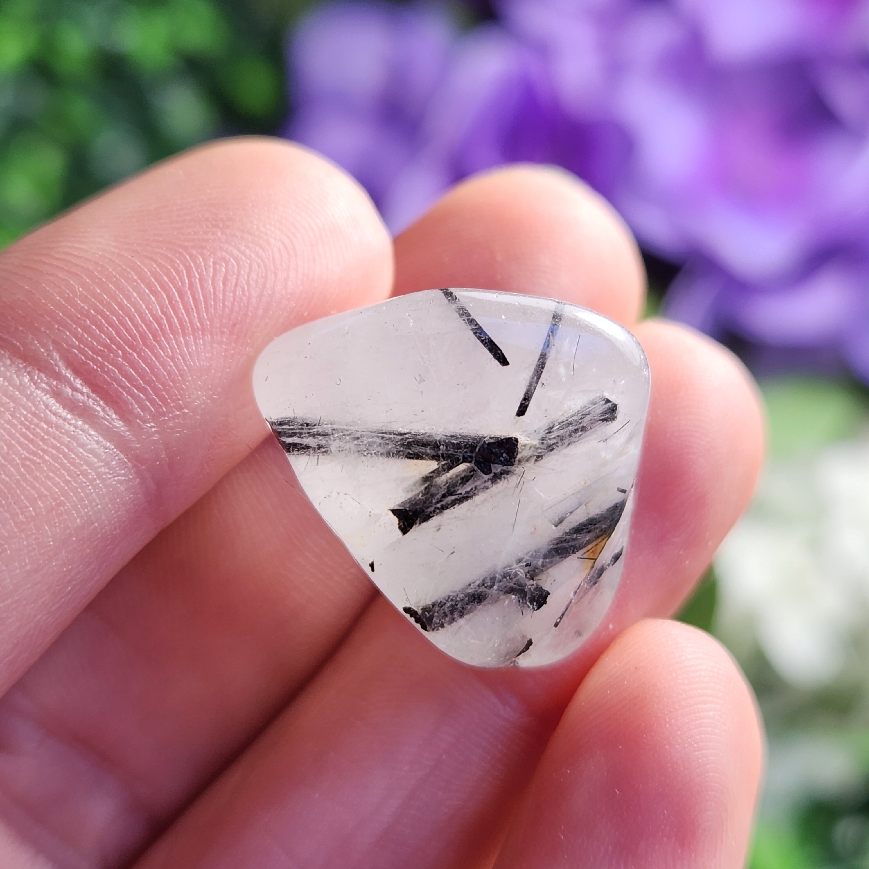 Black Tourmaline In Quartz - Tourmaline In Quartz - Black Tourmaline Quartz - Tourmalinated Quartz - Tumbled Quartz - Tourmaline Quartz Black Tourmaline In Quartz - Tourmaline In Quartz - Black Tourmaline Quartz - Tourmalinated Quartz - Tumbled Quartz - Tourmaline Quartz