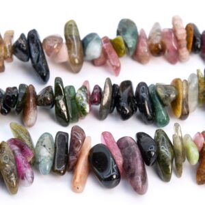 12-24x3-5mm Multicolor Tourmaline Beads Stick Pebble Chip Genuine Natural Grade Aa Gemstone Loose Bead 15.5" / 7.5"bulk Lot Options (112825)