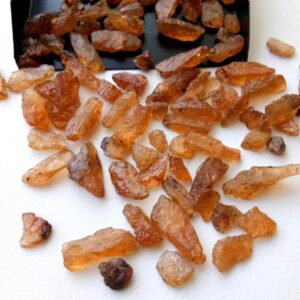 7-16mm Petro Tourmaline Raw Stones, Natural Loose Petro Tourmaline Rough Sticks, Tourmaline For Jewelry (10cts To 20cts Options)- Dvp45