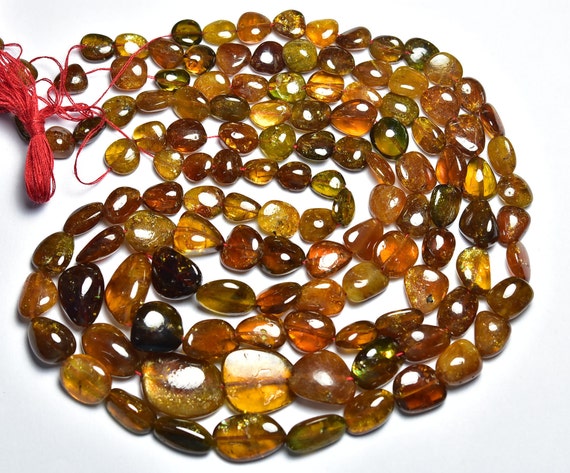 Big Petro Tourmaline Nuggets - 13 Inches - Natural Most Beautiful Smooth Tourmaline Nuggets - Size Is  6 - 12mm #2122