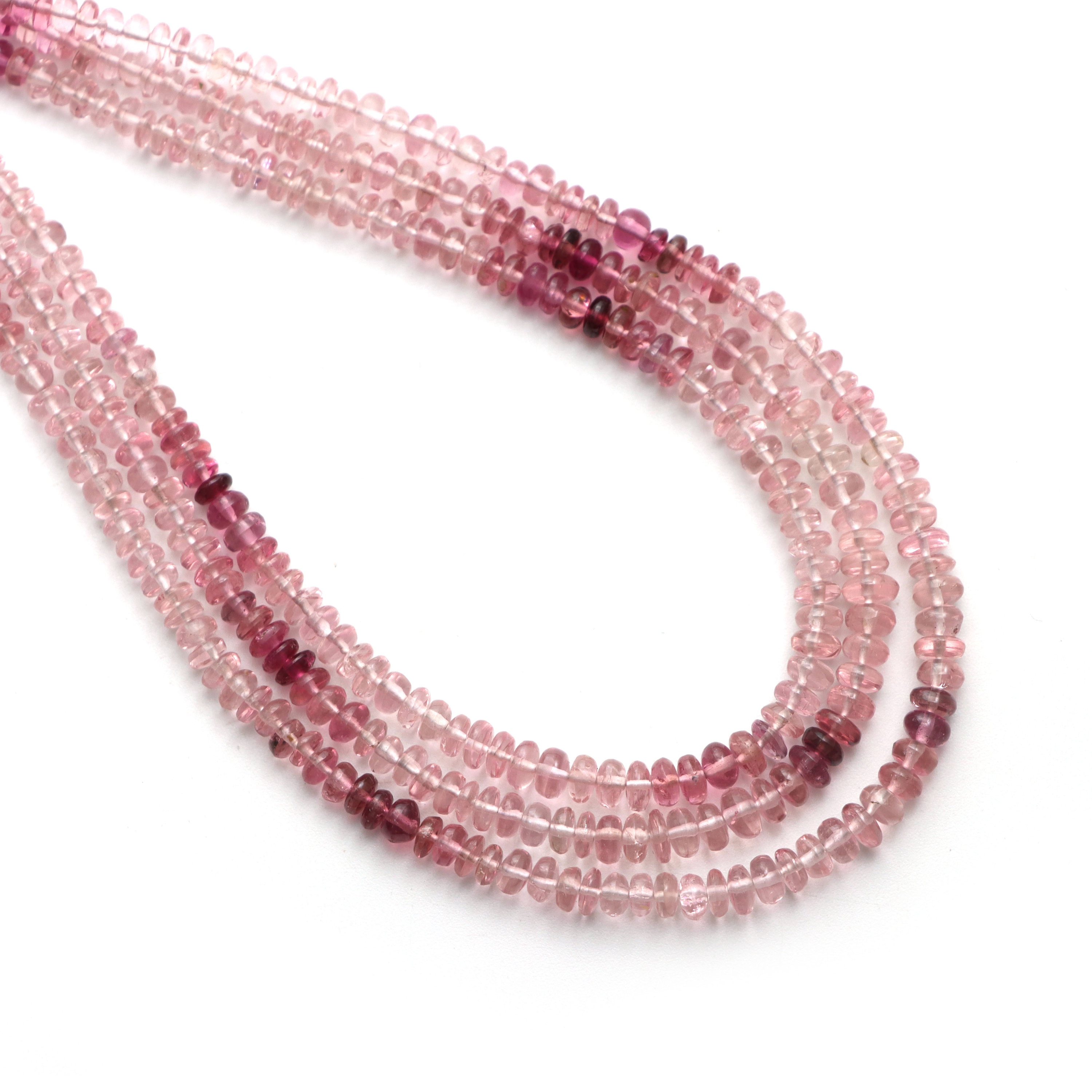 Tourmaline Smooth Rondelle Beads, 2.5 Mm To 4.5 Mm, Tourmaline Beads, Plain Rondelle Tourmaline, 8 Inch / 18 Inch Strand, Price Per Strand
