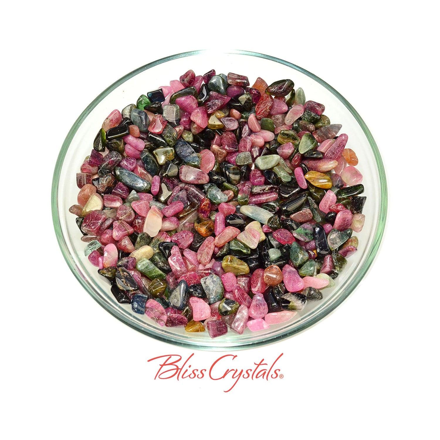 Pink & Green Tourmaline Tumbled Stones Grade A, 10 Gm Xs Mix Of Stones For Crafts #mt50 Pink & Green Tourmaline Tumbled Stones Grade A, 10 Gm Xs Mix Of Stones For Crafts #mt50