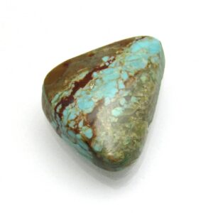 13.015 Carats Number 8 Turquoise Cabochon Authentic #8 Natural USA Nevada Gemstone Hand Cut Handmade Lisajoy Sachs For Jewelry Vintage