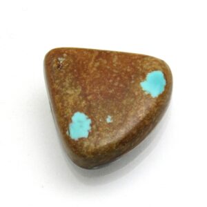 Number 8 Turquoise Cabochon Authentic #8 Natural USA Nevada Gemstone Designer Hand Cut Handmade Lisajoy Sachs For Use in Jewelry Vintage