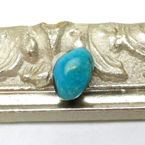 Sleeping Beauty Turquoise Cabochon Free form Perfect Ring Stone Rings Sky Blue Aqua Jewelry Designer ONE Stone Necklace Globe Arizona USA