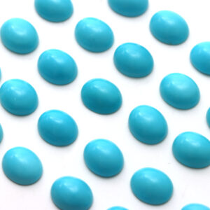 Turquoise Smooth Oval Cabochon Loose Gemstone, Turquoise Oval Cabs, Turquoise Jewelry Making Gemstone, Sleeping Beauty Cabs