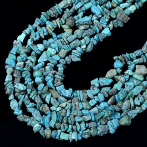 Natural Rough Blue Turquoise Gemstone 5-8MM Pebble Nugget Chip Loose Beads BULK LOT 1,2,6,12 and 50 (D430) Natural Rough Blue Turquoise Gemstone 5-8MM Pebble Nugget Chip Loose Beads BULK LOT 1,2,6,12 and 50 (D430)
