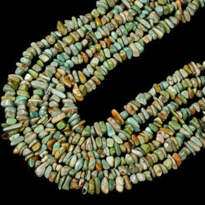 Natural Green Brown Turquoise Gemstone Pebble Nugget Chip 4-6MM 5-8MM 6-10MM Loose Beads BULK LOT 1,2,6,12 and 50 (D431) Natural Green Brown Turquoise Gemstone Pebble Nugget Chip 4-6MM 5-8MM 6-10MM Loose Beads BULK LOT 1,2,6,12 and 50 (D431)