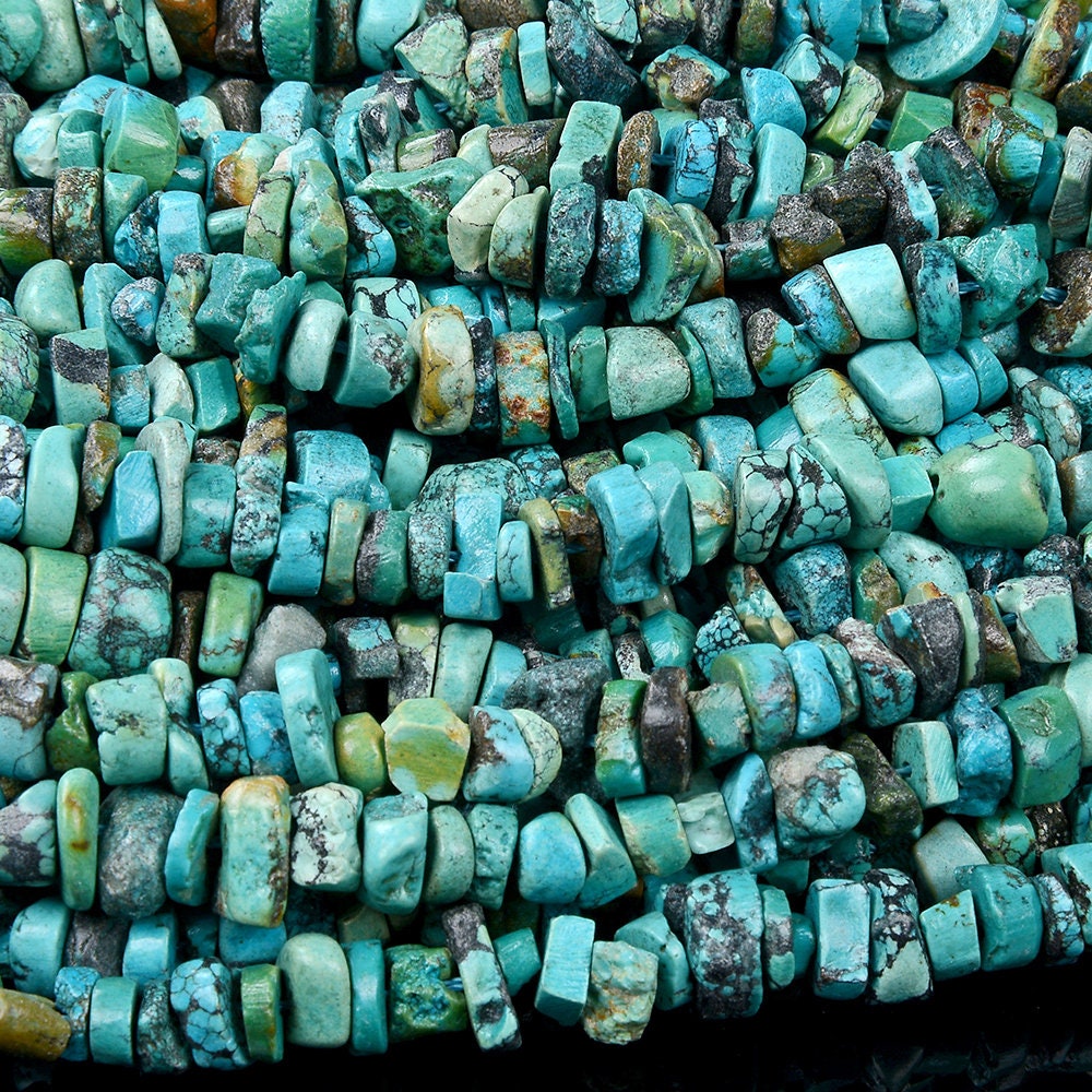 Genuine Natural Turquoise Blue Green Gemstone Pebble Nugget Slice Chip 4mm 7-9mm 8-10mm Loose Beads (d428) Genuine Natural Turquoise Blue Green Gemstone Pebble Nugget Slice Chip 4mm 7-9mm 8-10mm Loose Beads (d428)
