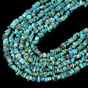 Natural Blue Green Turquoise Gemstone Pebble Nugget Slice Chip 4MM 7-9MM 8-10MM Loose Beads BULK LOT 1,2,6,12 and 50 (D428) Natural Blue Green Turquoise Gemstone Pebble Nugget Slice Chip 4MM 7-9MM 8-10MM Loose Beads BULK LOT 1,2,6,12 and 50 (D428)