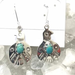 Eagle Turquoise Earrings