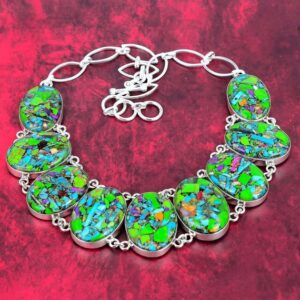 Fiesta Kingman Turquoise Necklace 925 Sterling Silver Gemstone Jewelry Healing Jewelry Adjustable Chain Necklace Unique Holiday Gift For Her Fiesta Kingman Turquoise Necklace 925 Sterling Silver Gemstone Jewelry Healing Jewelry Adjustable Chain Necklace Unique Holiday Gift For Her