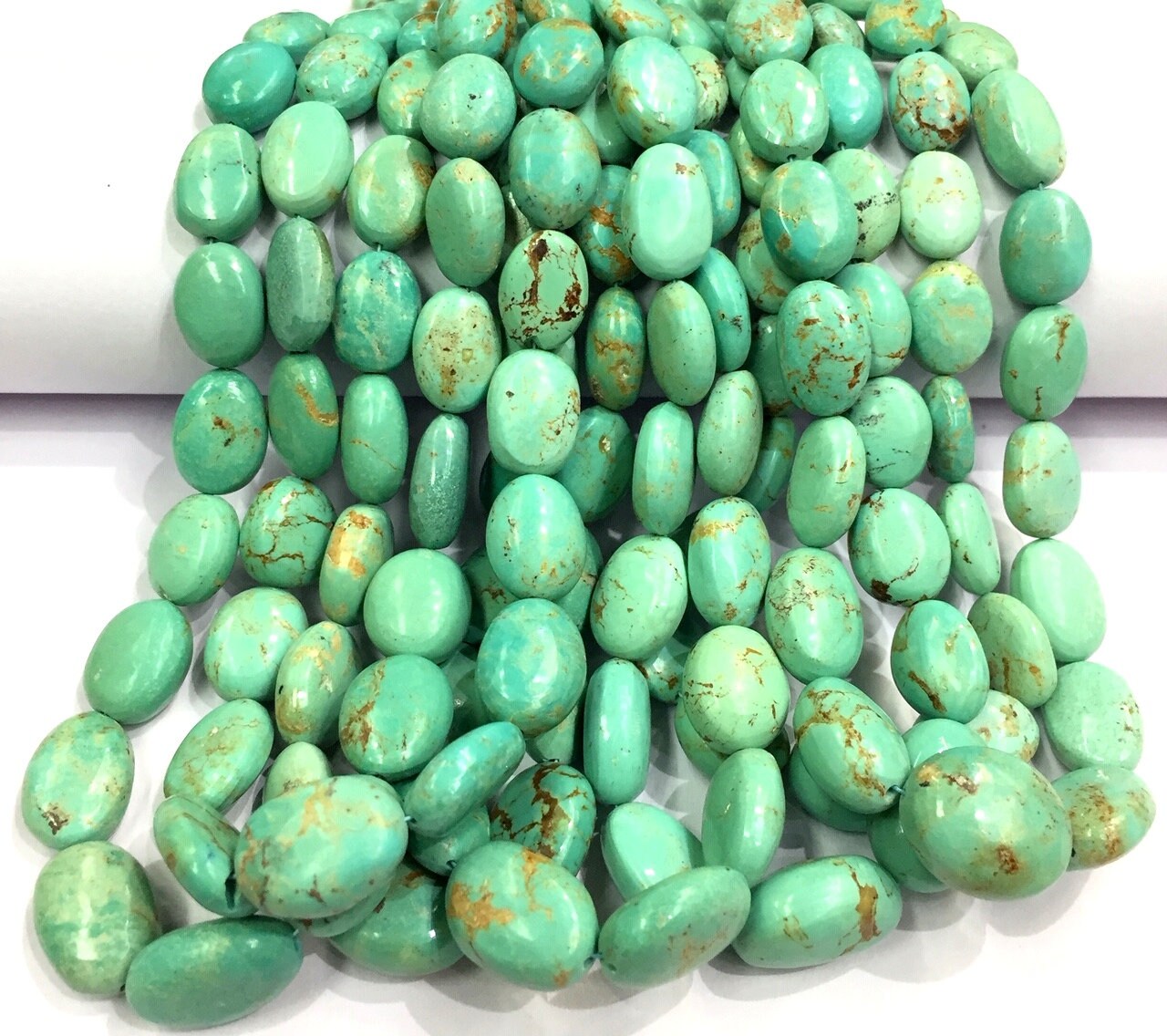 Natural Arizona Turquoise Oval Beads Turquoise Smooth Oval Shape Beads Real Turquoise Gemstone Beads Jewelry Making Oval Beads. Natural Arizona Turquoise Oval Beads Turquoise Smooth Oval Shape Beads Real Turquoise Gemstone Beads Jewelry Making Oval Beads.