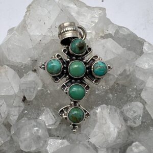 Turquoise Cross Pendant Turquoise Cross Pendant