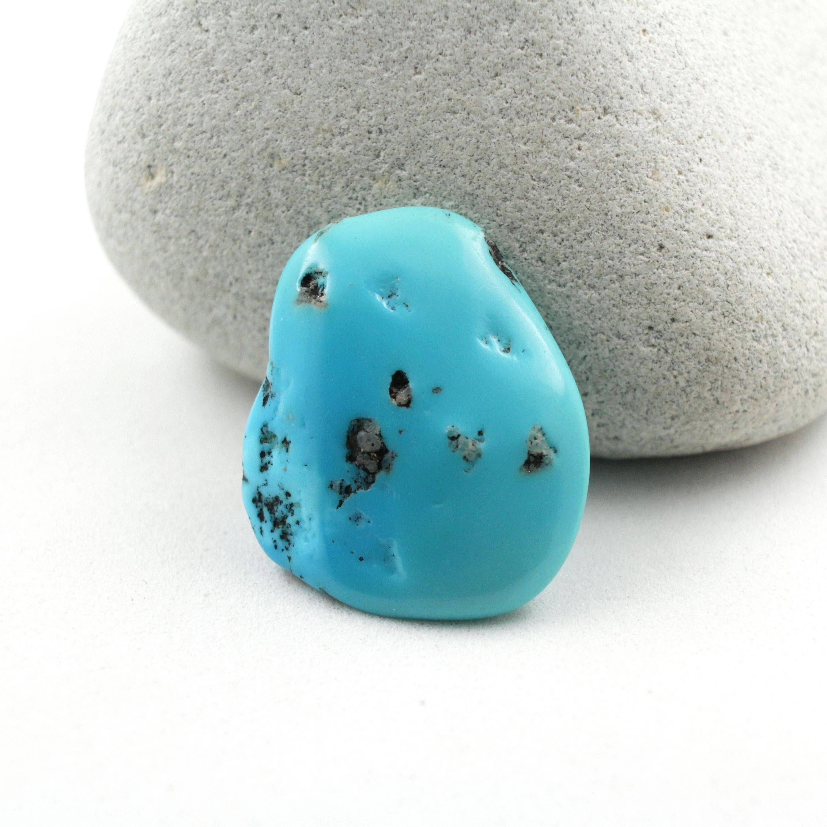 Arizona Sleeping Beauty Turquoise Rough, Loose Gemstone Nugget (17.18 Ct) Arizona Sleeping Beauty Turquoise Rough, Loose Gemstone Nugget (17.18 Ct)