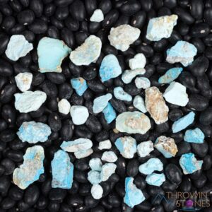 Raw TURQUOISE Chips, Nuggets  :  Grade B Sleeping Beauty Rough, Inlay, Jewelry Making, E2202