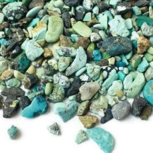 Raw Turquoise Crystal Chips: Light Blue Green Gemstone Sand (20g) Raw Turquoise Crystal Chips: Light Blue Green Gemstone Sand (20g)