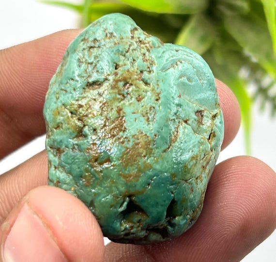 Kingman Mine Turquoise Specimen: Arizona Raw Crystal, 89.50 Carat