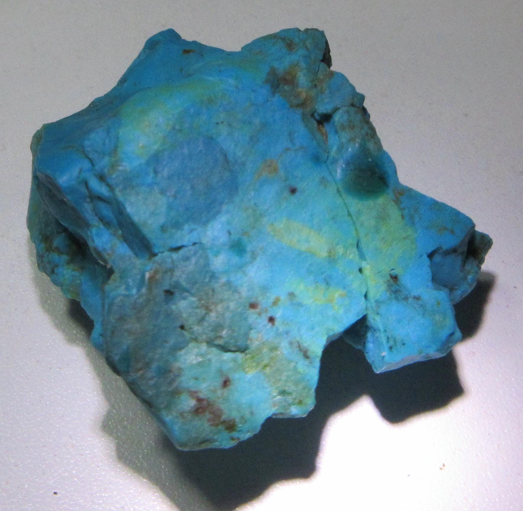 Nepal Turquoise Nugget: Green Blue Mineral Specimen, 55.0 Crt Nepal Turquoise Nugget: Green Blue Mineral Specimen, 55.0 Crt