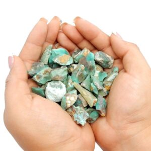 Petite Rough Natural Apache Turquoise (RK37B3-02) Petite Rough Natural Apache Turquoise (RK37B3-02)
