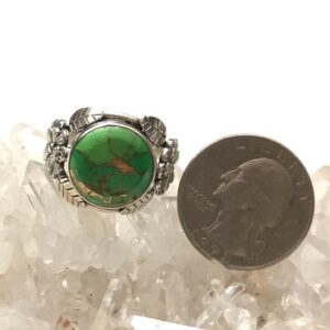 Green Turquoise Ring Size 9 Green Turquoise Ring Size 9